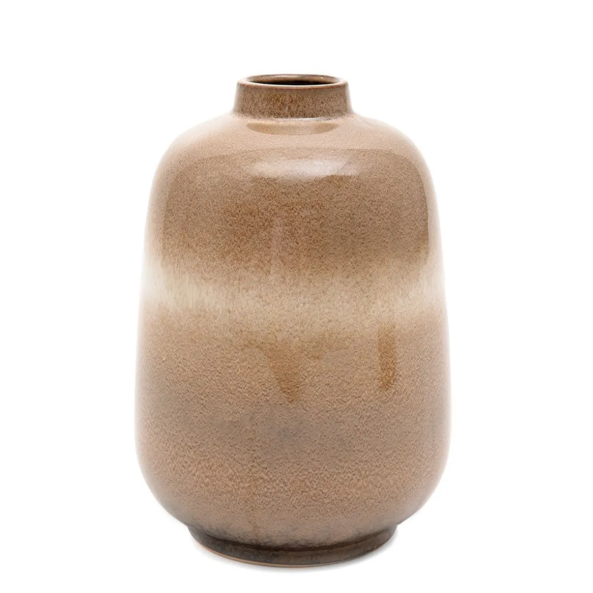 Wazon Soleto Ceramiczny Bezowy 15,5X22,4 Cm