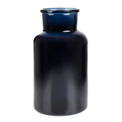 Wazon Tenno Szklany Granatowy 14,5X14,5X25,5 Cm