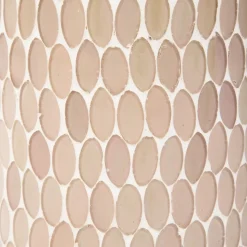 Wazon Tesseli Z Mozaika Rozowy 23X13 Cm