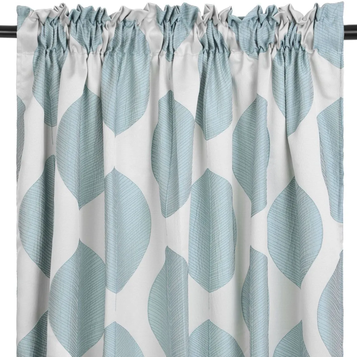 Zaslona Daira W Niebieskie Liscie 140X250 Cm