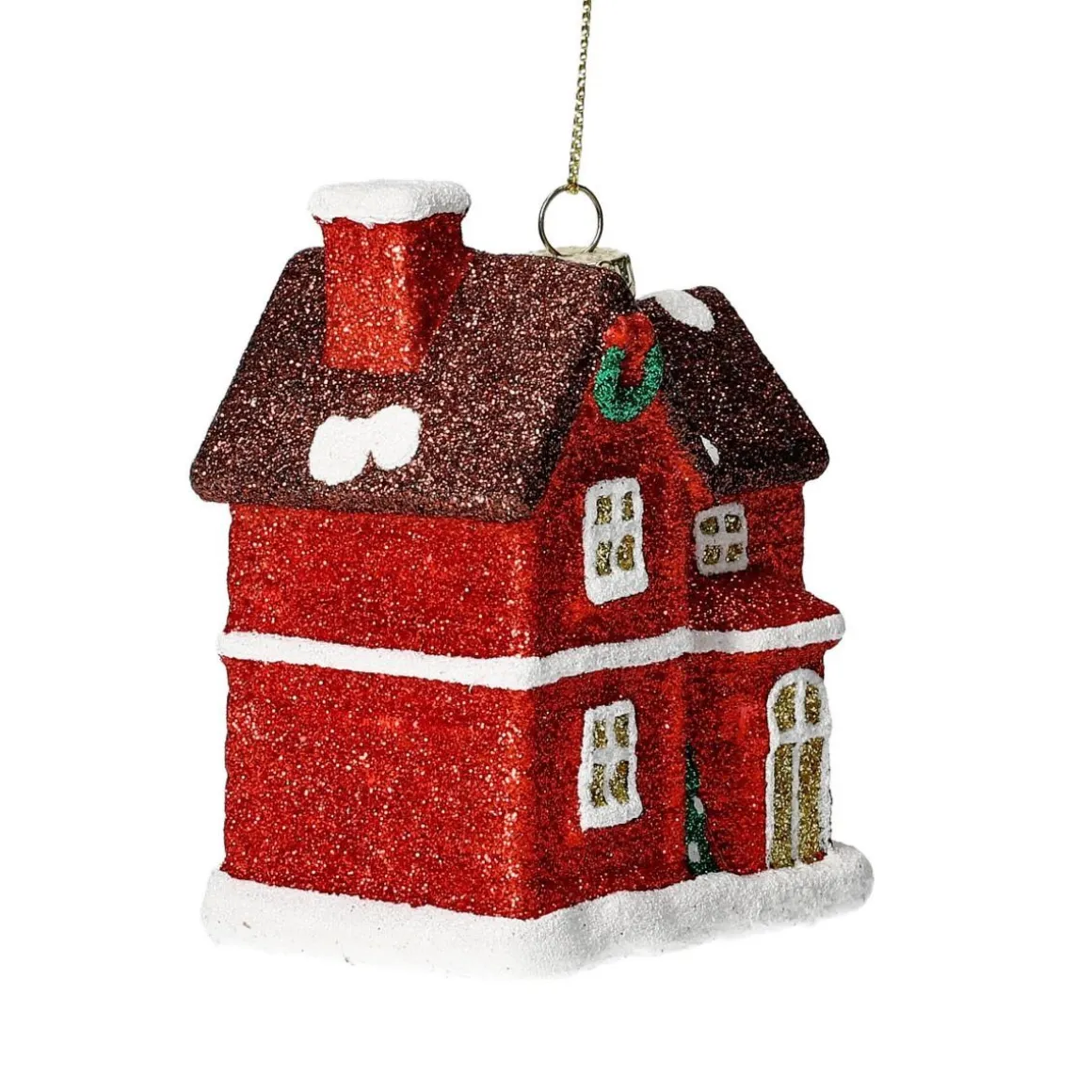 Zawieszka Evi Red Domek 8 Cm