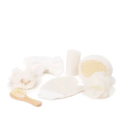 Zestaw Akcesoriow Do Pielegnacji Ciala Wellness 7 Szt 30X30X6 Cm