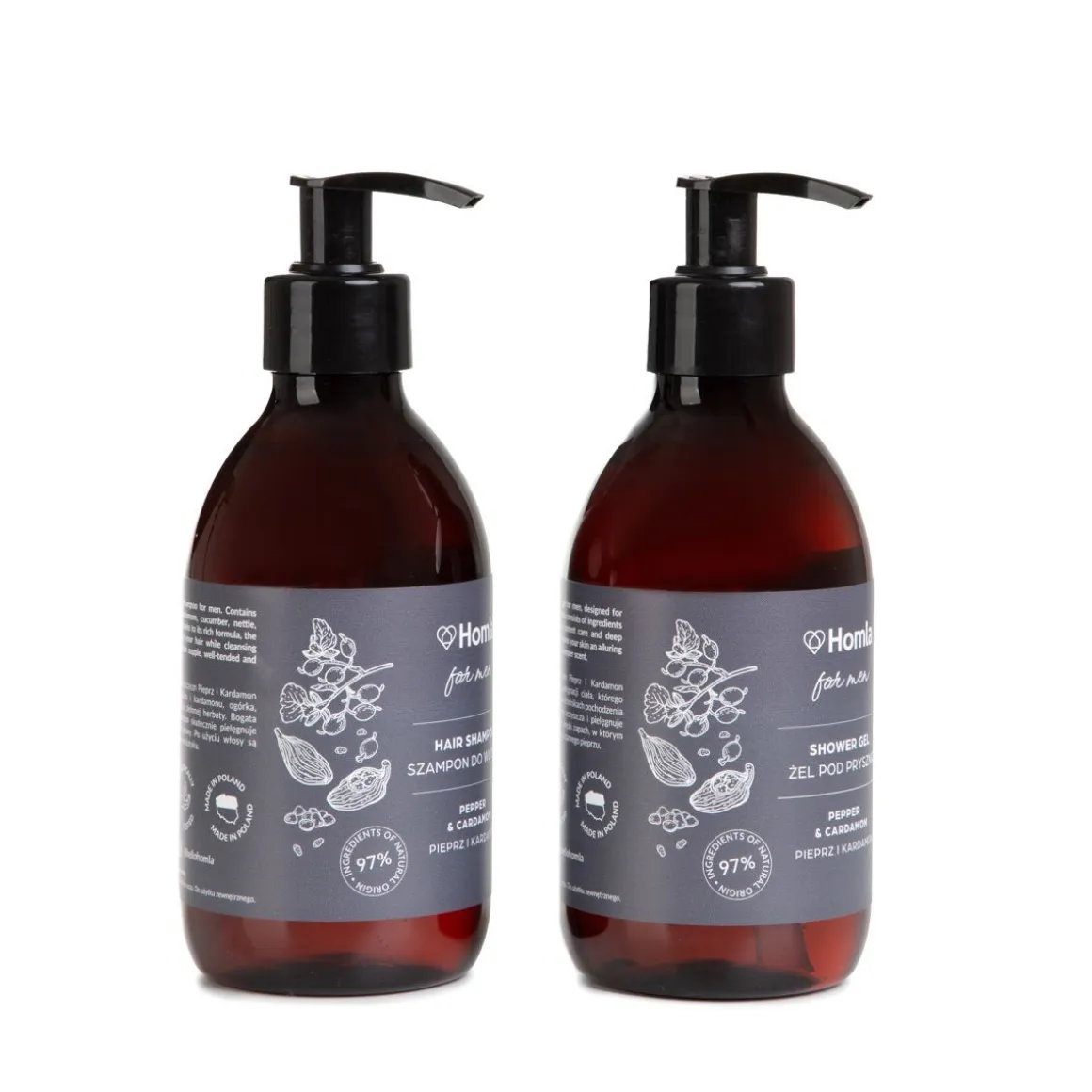 Zestaw Dla Mezczyzn Men`S Cosmetics Set Pepper & Cardamon Pieprz I Kardamon