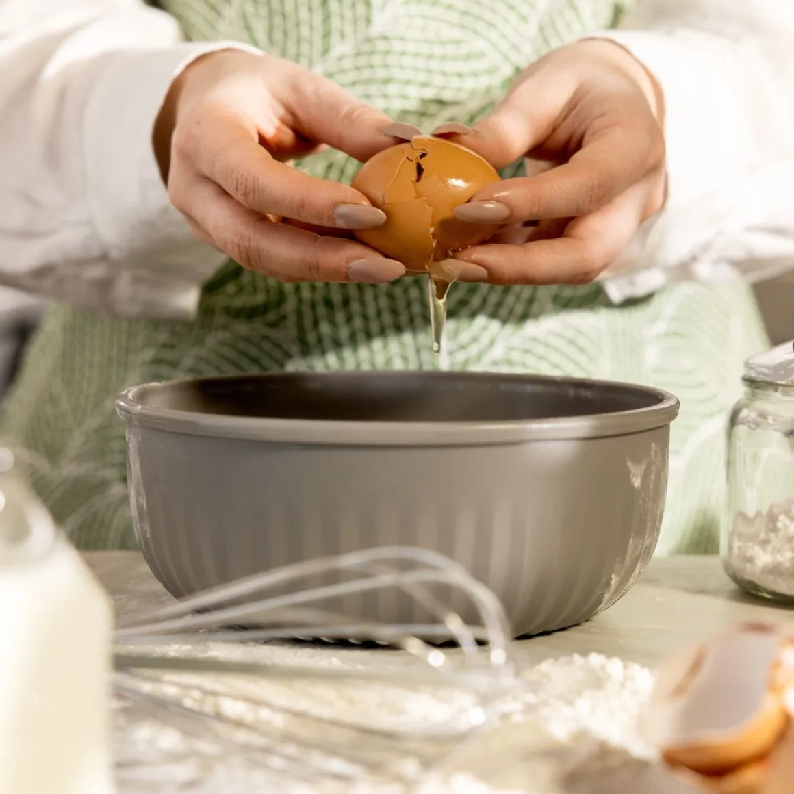 Zestaw Easy Cook Misek Z Pokrywkami 4 Szt