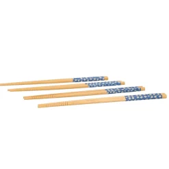 Zestaw Sushi Paleczekbambusowych Niebieskich 4 Szt