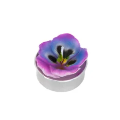 Zestaw Swiec Floral Aura 6 Szt. Fiolki 126 G