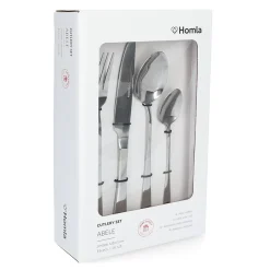 Zestaw Sztućców Abele Srebrne 16 Szt.